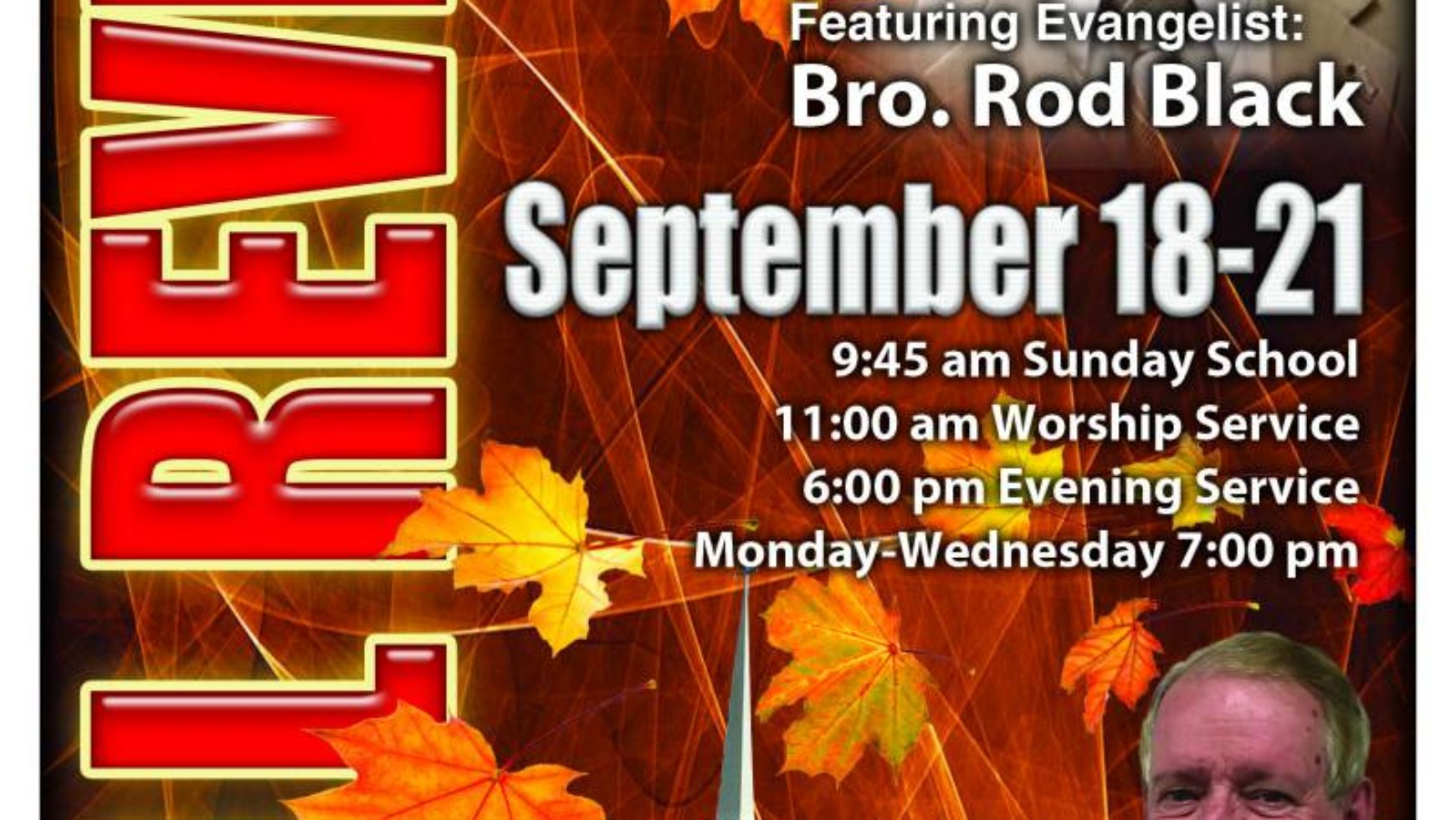 Area Meeting: Fall Revival Services – Life Gate Baptist Church – Hixson, TN